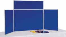 tabletop kits, Wheeled Panel Screens and Jumbo Panels* -Range materials; Baseline, Baseline