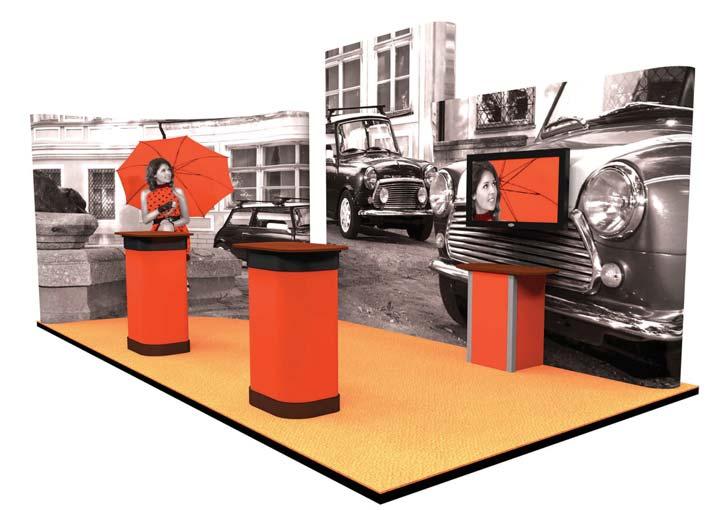 Modular Display Stands Pop-ups & Hop-ups Create exciting and effective modular display stands using Pop-up technology. Quick, easy and very cost effective.