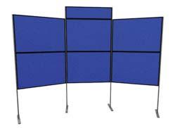 Panel and Pole Panel Kits Panel & Pole is a classic range of kits for practical, durable and reconfigurable displays.