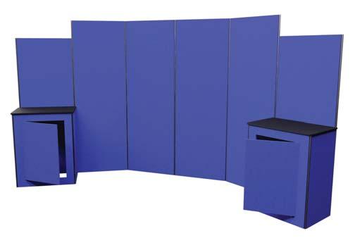With a wide range of sizes and colours you can create stable modular display systems to suit your needs.