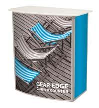Gear Edge 7 Panel Kit Gear Edge Counters GECS/GECC/GECD Optional lockable cupboard Panel kits Straight front panel Straight side panel Curve front panel: