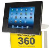 Tablet Holders Choose from a range of stylish ipad holders including free-standing, flush desk mounted, or Zeus case mounted. Each type can support all variations of ipads apart from mini.