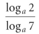 441/38. Express as a single logarithm and, if ln 54 ln 6 442/48. Express as a single logarithm and, if 441/42. Express as a single logarithm and, if (2/5) loga x (1/3) loga y 442/50.