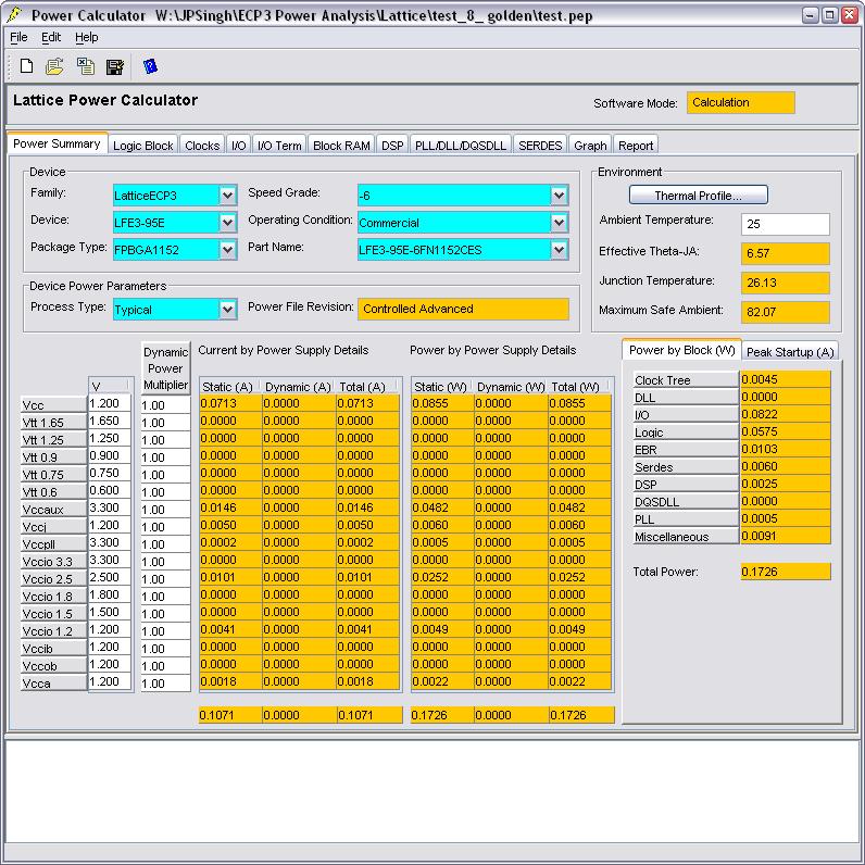 Users can also import a Trace Report (or TWR) file where the frequencies for various clocks are also imported.