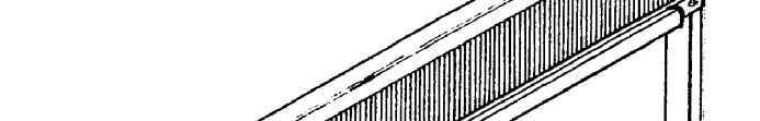 If the batten does not touch the two bumpers equally, loosen the bolts of the batten sley and handtree and exert pressure on the batten centering it in its proper