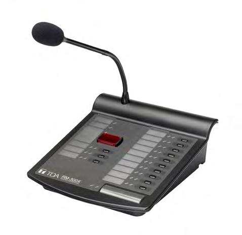 VX-3000 Series / Emergency Remote Microphone / Key Extension / RM-200SF / RM-320F Exclusively for emergency broadcasts made