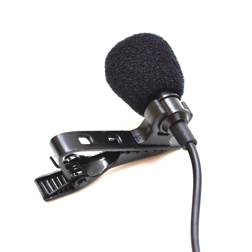 Lavaliere Microphone q Typically amached to the neck&e or shirt of the user.