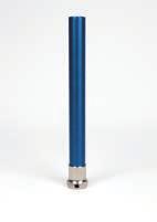 steel adapter is made of high strength stainless steel alloy while the aluminium tube is extruded