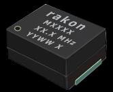 RFPO45 G.8263 1.0 Specification References a. Rakon part number (Doc ID) M6635LF (514241) b. 25.0MHz MERC 9x7 HOT CMOS 3.3V c. Version 1 (2014-04-01) d. Package 9.7 x 7.5 x 4.3 mm max. 2.0 Absolute Maximum Ratings 1 Min.
