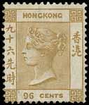 A Magnificent Mint Example of the 96c. Olive-Bistre 3029 1863-71 watermark crown CC 96c.