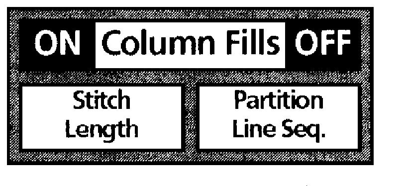 Column Fills 5-9 Column Fills This feature allows you to convert column stitches into fill stitches.
