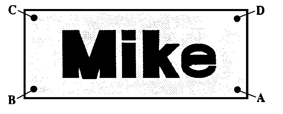 5-22 Movable Menu Functions The example in Figures 5-31 and 5-32 shows using the special stitch to put a rectangular border around the name Mike.