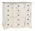 Pairs) W:47 x D:54 x H:99cm WAR18I Chest of 5 Drawers W:110