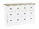 Drawer Chest W:98 x D:44 x H:116cm 4 over 4 Drawer Wide