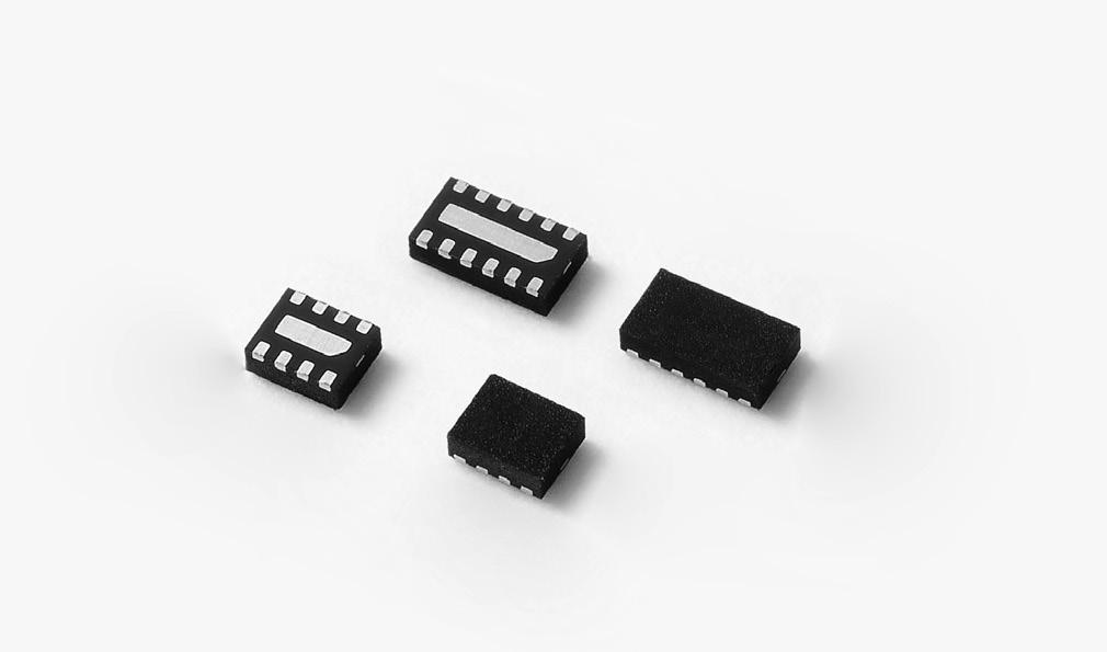 ESD and EMI Filter Devices - 7pF EMI Filter Array with ESD Protection RoHS Pb GREEN Description Littelfuse s integrates 4 and 6 EMI filters (C-R-C) into a small, low-profile µdfn package with each