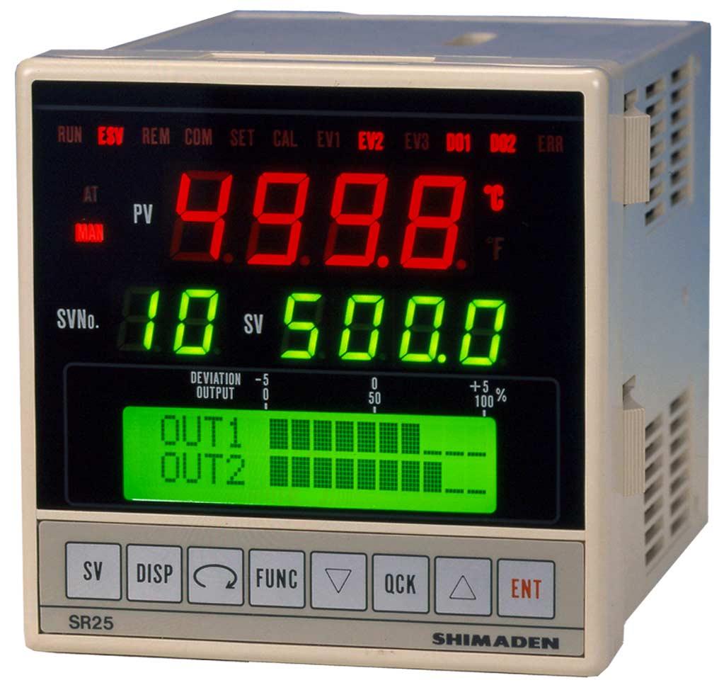 (H) 96 (W) 140 (D) mm (Panel Depth: 125mm) NAME & FUNCTION Process Value (PV) Display Monitor Lamp Displays AT (Auto-Tuning) Lamp MAN (Manual