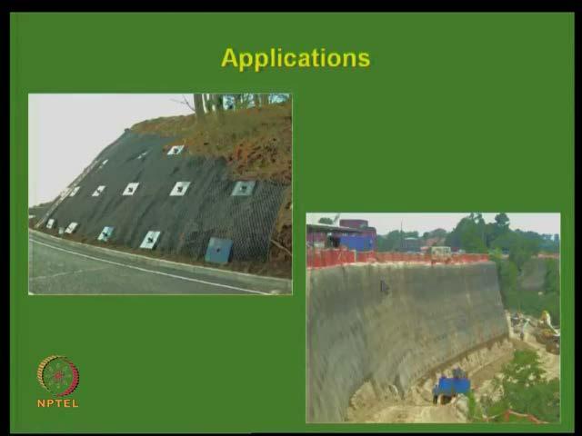 (Refer Slide Time: 10:42) You can see here you know big retaining wall structure then because of the bridge embankment you can see all round