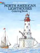 95 North American Lighthouses Coloring John