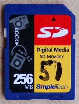 SD type media card