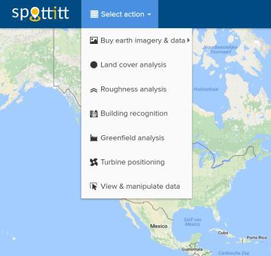 Spottitt Service Fully automated, cloud based, remote sensing analysis