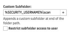 subfolder access to user: e. Click Update Preview. f.