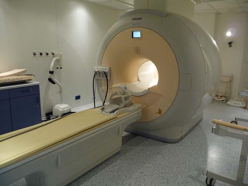 Main parts of an MRI scanner