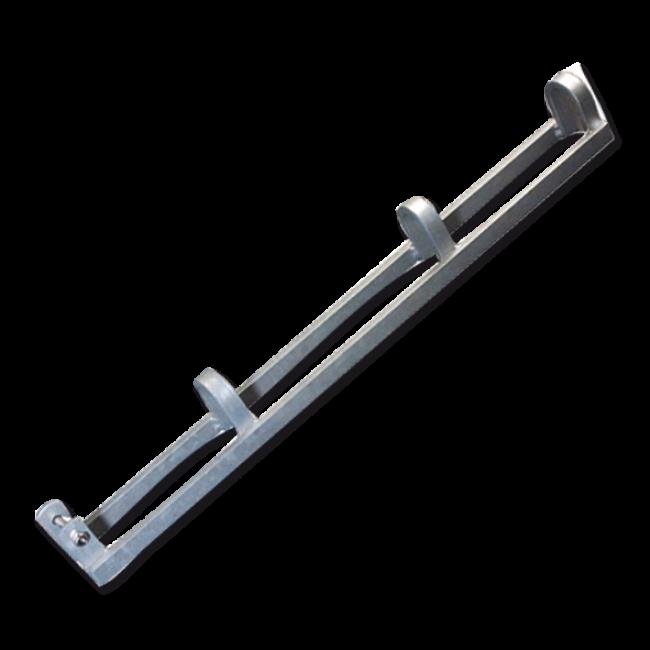 Can be used for side and inside doors. Internal dimensions of U-hinge is approx. 7.5 cm 03-40 NORDIC FENCE Attack, the iron doors 2 sizes.