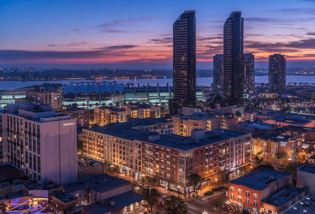 4B Visitors spent around San Diego DOWNTOWN QUICK FACTS 38,039 Total population of Downtown