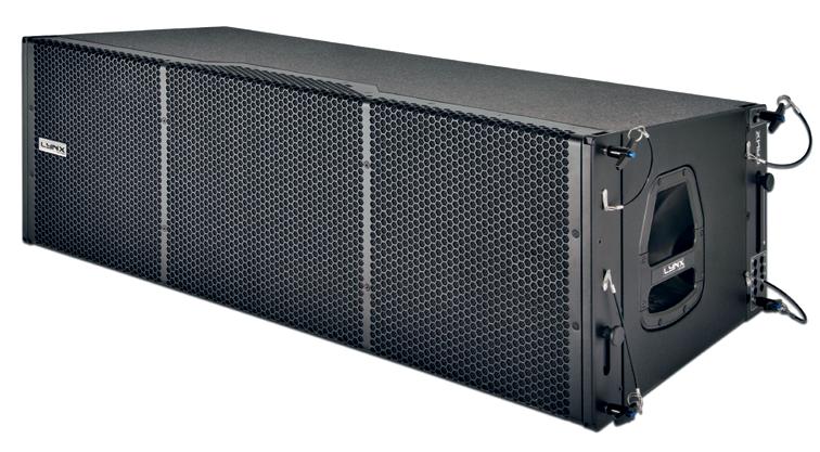 LX SERIES LX-V12 Extremely high power, Self-powered Class D with PFC (Power Factor Correction), three-way Line Array.