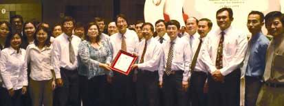 Keppel FELS was conferred the Gold Plaque of Commendation for its commitment to welfare and training and development to enhance our global operations.