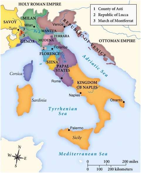 Why did the Renaissance take root in Italy? 1.) Cultural Advantage Italy s geography made it a natural gateway between East and West. 2.