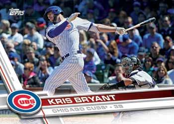 2017 Topps Baseball Series 1 will feature new inserts, autographs and relic cards celebrating the greatest moments