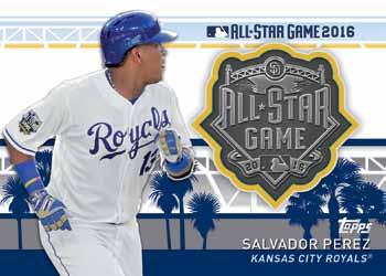MLB All-Star Team Medallion Cards HOBBY & HOBBY JUMBO ONLY Highlighting players who made the rosters for the NL and AL in the 2016 MLB All-Star Game MLB GOLD PARALLEL Sequentially numbered.