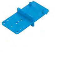 Drilling jigs Multiblue For hinges, mounting plates, connecting fittings and shelf supports MultiBlue hole marking jig Drilling patterns Simple hole marking jig: the perfect aid for on site assembly