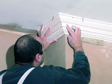cornice mitre joint O A small paint