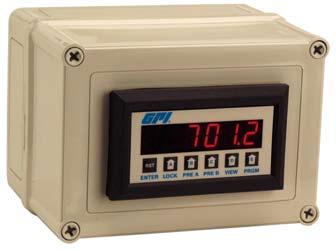 Display: Pulse Input: GRT Series - Rate, Total and Net Use Controller Separate scaling factors for A & B inputs. Separate add/subtract simultaneous inputs. Two Relays.
