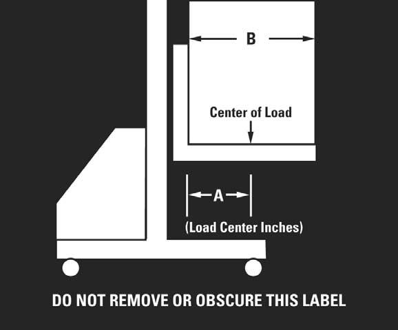 Always keep load close to mast. Do not transport load in the raised position. Use on level, smooth, finished floors only.