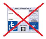 Post your form and all the supporting documents to: Blue Badge Team Customer Services Wiltshire Council County Hall Trowbridge