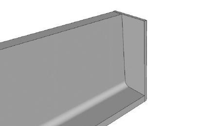 This profile runs into Top Rail End Caps (250-353), Top Rail Internal Corner Joints (250-355) and Top Rail External Corner Joints (250-354) if used.