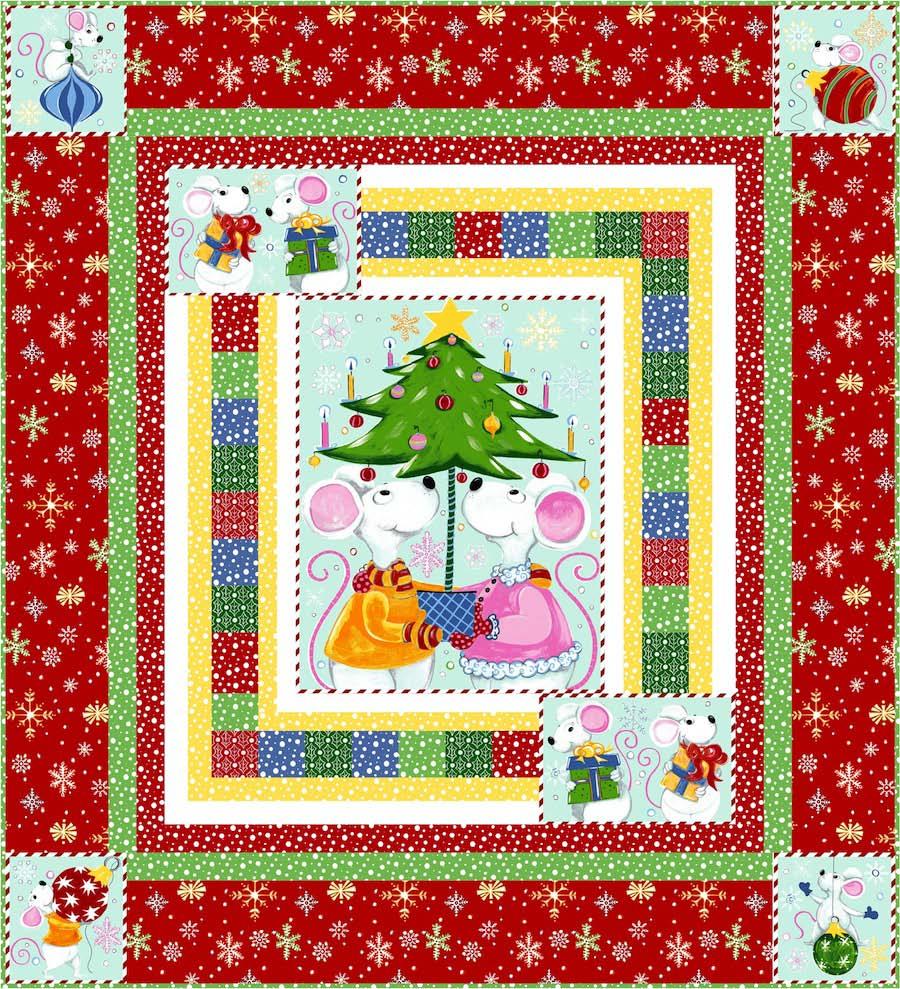 Norton s First Christmas Quilt Designed by Pine Tree