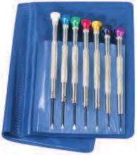 EYEGLASSES SCREWDRIVERS PIN VICES AND DRAW PLATES EYEGLASSES SCREWDRIVERS PIN