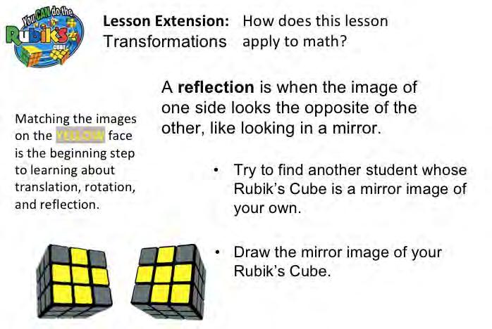 In a reflection, the image of the object is flipped over a line.