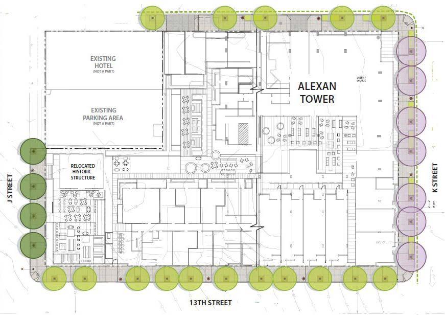 PROJECT OVERVIEW SITE PLAN SITE PLAN SITE PLAN 14TH STREET 13TH STREET Flexible Patio Area ~3,200 SF *Detailed dimensions available RELOCATED HISTORIC STRUCTURE 2,690 SF RELOCATED HISTORIC STRUCTURE