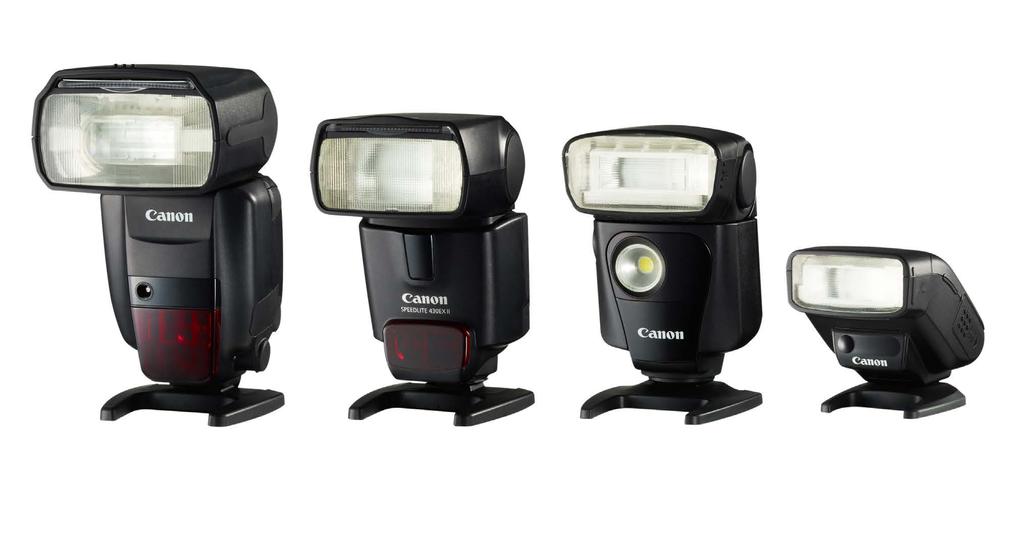 Chapter 1: Flash options within the EOS range 13 External flash units Canon makes a number of external flash units, which are all compatible with the range of EOS cameras.