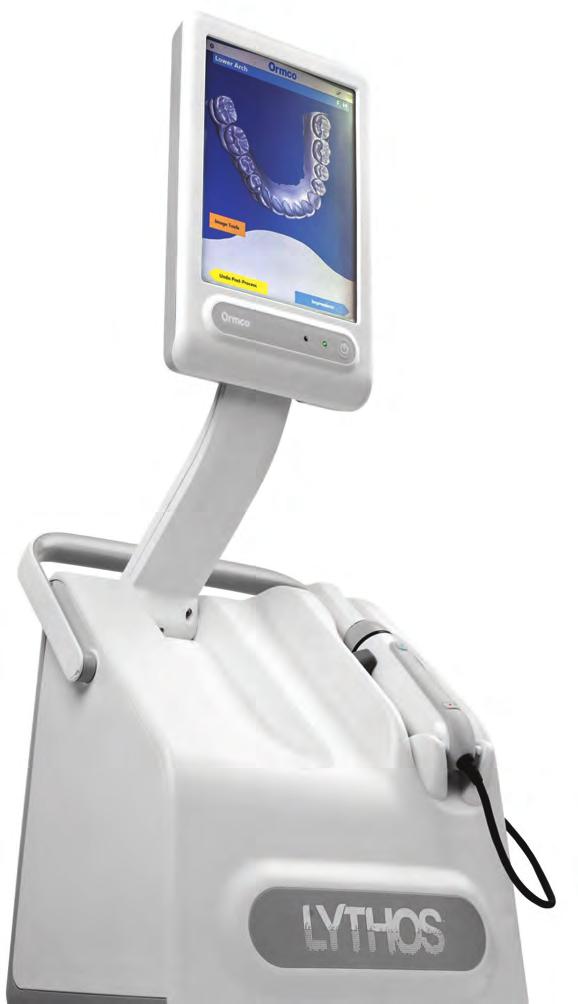 Eliminates retakes of scans and impressions with Lythos s single, high-quality scanning option Eliminates wasteful chair time with dual-arch scans completed in as little as 7 minutes * STREAMLINED