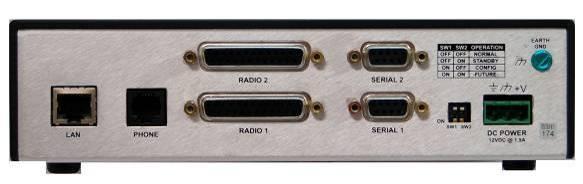 In addition, each radio interface is also equipped with a serial data port which can tunnel serial protocols via IP to VPGate for translation.