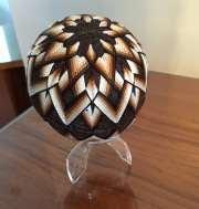 February 10 and 24, Workshop Temari, Mary Jo Kopecky (continued) Beginner KiKu Herringbone This design is for those individuals who have never completed a temari ball before, or those individuals who