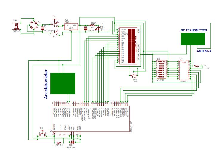 Fig 8: circuit diagram of the