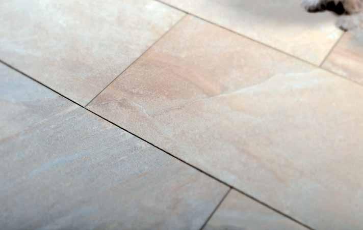 Natural Porcelain EMPEROR the one with the natural edge Unlike other porcelain floor tiles, EMPEROR floor tiles have a slightly conical edge - their natural edge.
