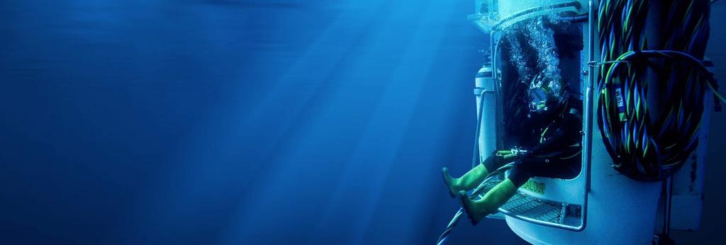Underwater Inspection, repair and Maintenance Subsea NDT & visual inspections of jackets & subsea structures using divers or inspection ROV Subsea NDT & visual inspections of pipelines with